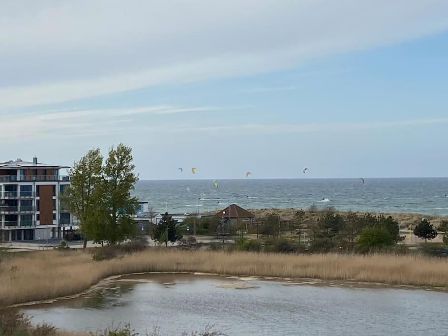 Wasserblick, In 3 Min Am Strand Heiligenhafen Exterior foto